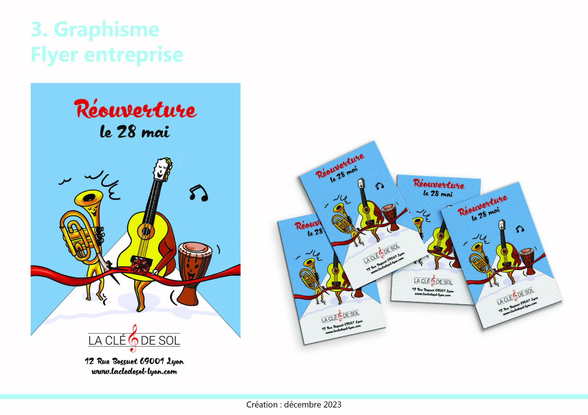 Claire Aurifeille illustration flyer