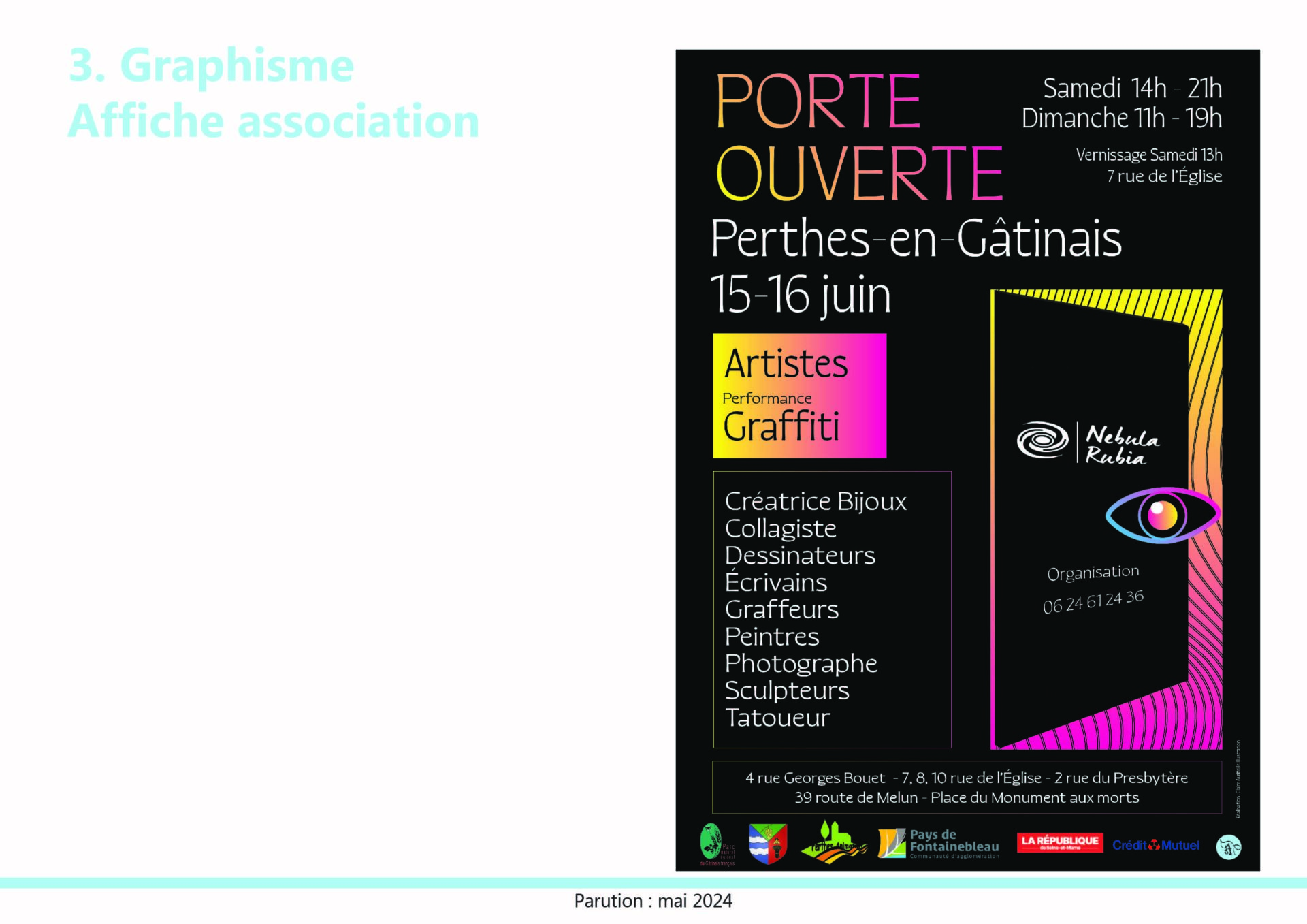 claire aurifeille association affiche